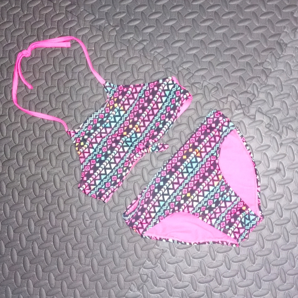 SO girls 2 PC swim suit sz 10